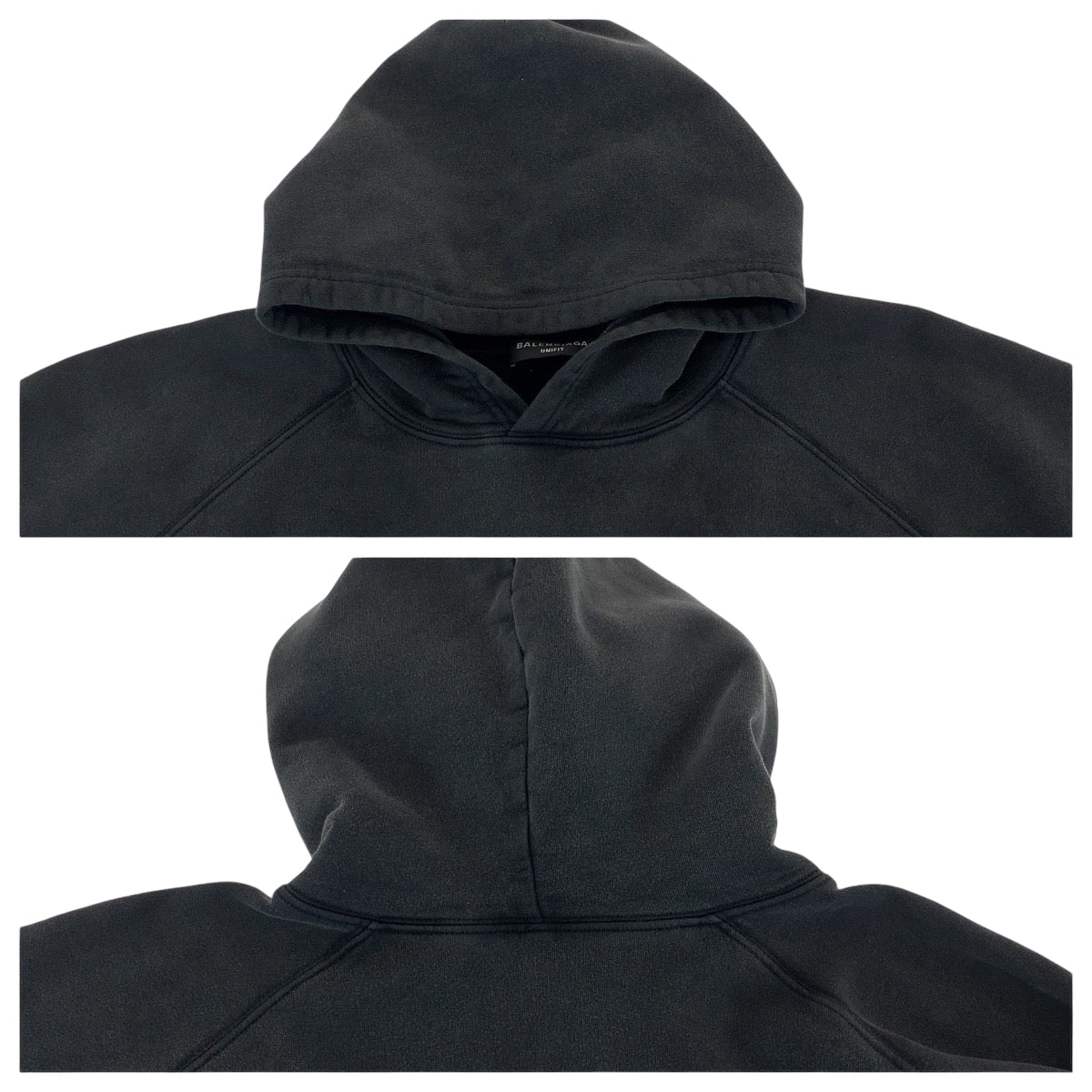 12894
BALENCIAGA バレンシアガ テーピングロゴ サイズ4 ブラック コットン PJ87 697879 TMVH2 パーカー フーディー メンズ ABP56