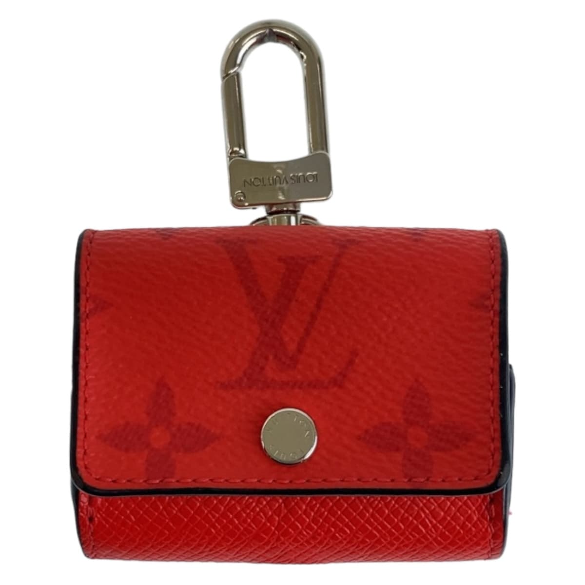 111761
LOUIS VUITTON ルイヴィトン モノグラム AirPods PRO レッド シルバー金具 PVC M77264 エアポッズケース 男女兼用  メンズ