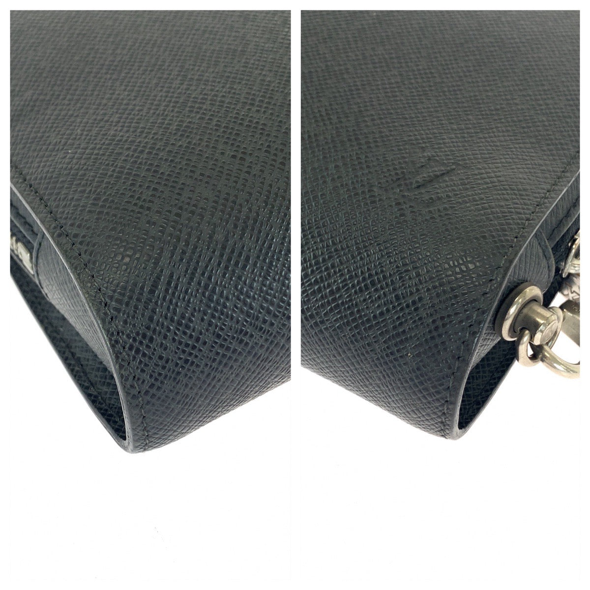 12310
LOUIS VUITTON ルイヴィトン タイガ バイカル ブラック アルドワーズ シルバー金具 レザー M30184 クラッチバッグ セカンドバッグ  メンズ