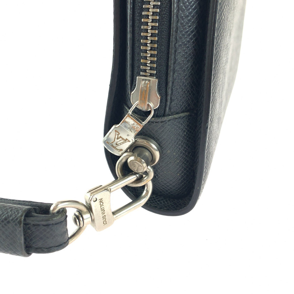 12310
LOUIS VUITTON ルイヴィトン タイガ バイカル ブラック アルドワーズ シルバー金具 レザー M30184 クラッチバッグ セカンドバッグ  メンズ