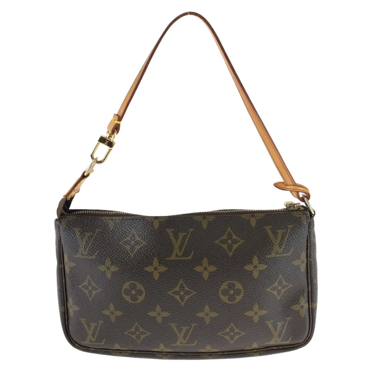 11778
LOUIS VUITTON ルイヴィトン モノグラム アクセポ ブラウン ゴールド金具 PVC M40712 ハンドバッグ アクセサリーポーチ  レディース ABP50
