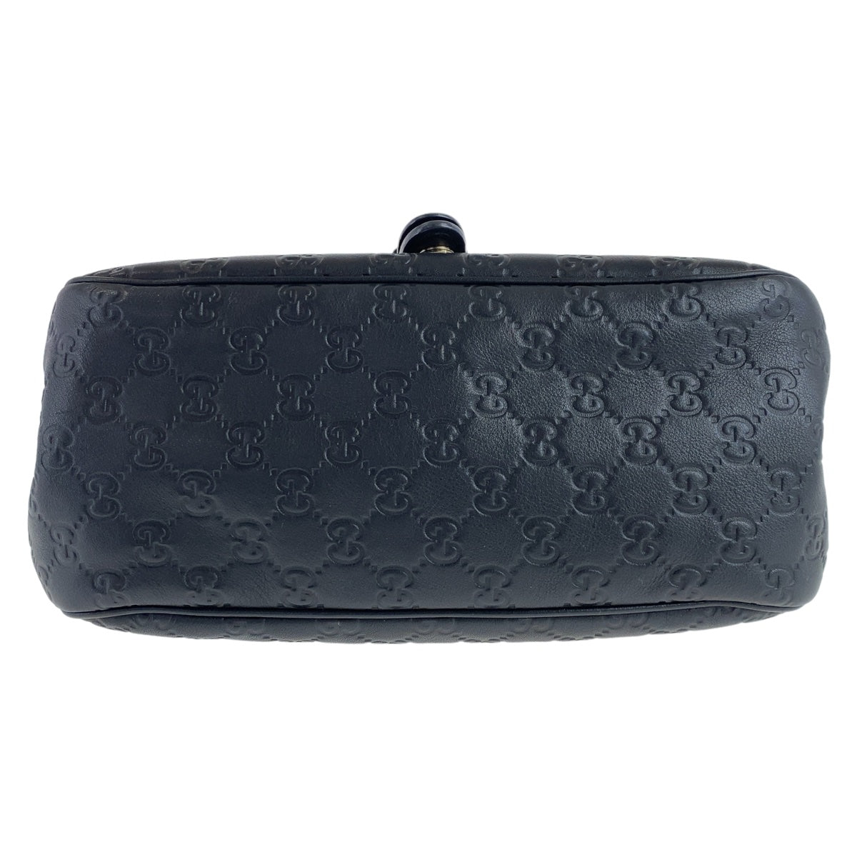 111791
GUCCI グッチ グッチシマ ブラック 黒 ゴールド金具 レザー 308452 斜め掛け ショルダーバッグ  レディース