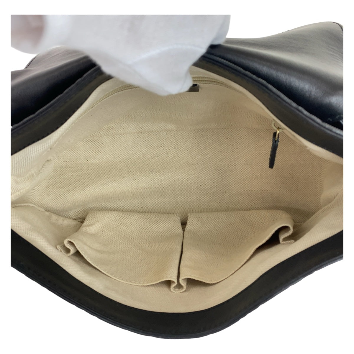 111791
GUCCI グッチ グッチシマ ブラック 黒 ゴールド金具 レザー 308452 斜め掛け ショルダーバッグ  レディース