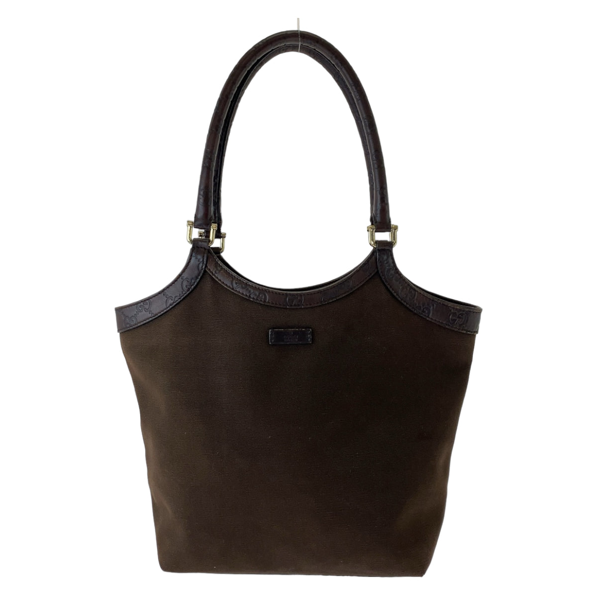 GUCCI グッチ グッチシマ ブラウン ゴールド金具 キャンバス 279153 ショルダーバッグ 肩掛け  レディース
