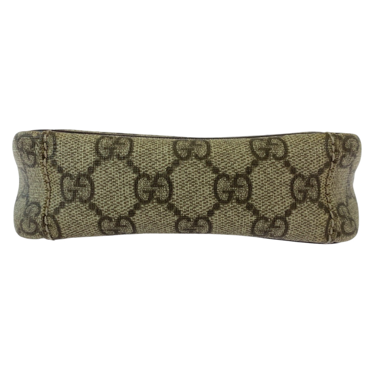 12280
GUCCI グッチ ベージュ ブラウン シルバー金具 GGスプリームキャンバス 122754 斜め掛け ショルダーバッグ ポシェット  メンズ