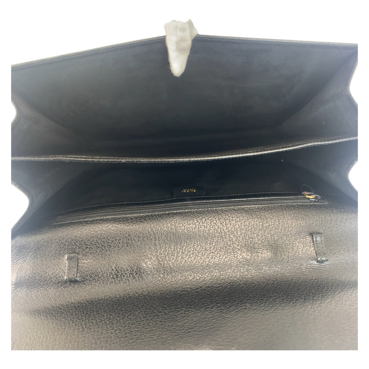 12277
GUCCI グッチ ヴィンテージ バンブー オールドグッチ ブラック 黒 ゴールド金具 レザー 015.1046.3304 ビジネスバッグ ブリーフケース A4対応  メンズ ABP42