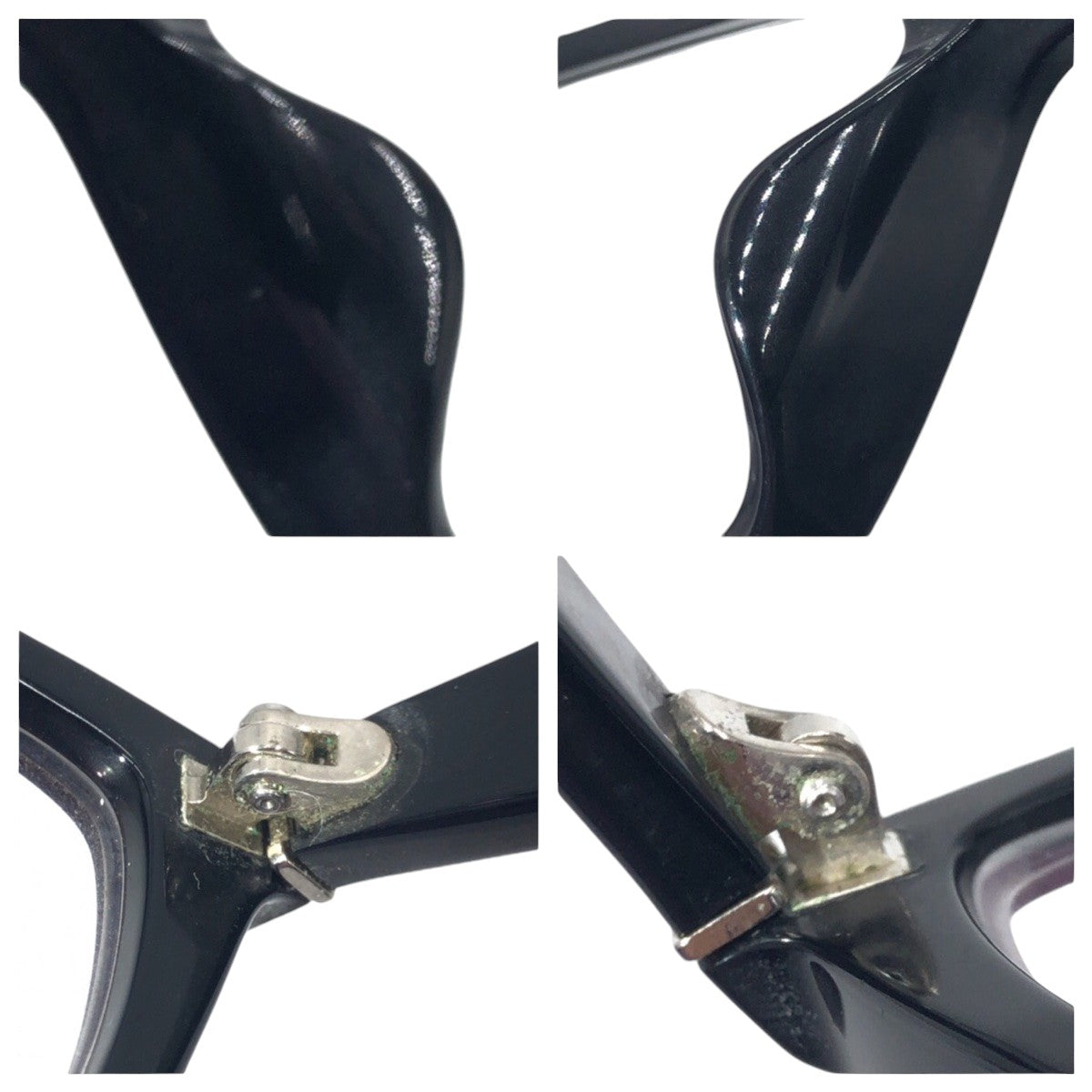 PRADA Prada Triangle Logo Black Plastic VPR20R 5316 1AB 1O1 140 Glasses Eyeglass Frames Women's