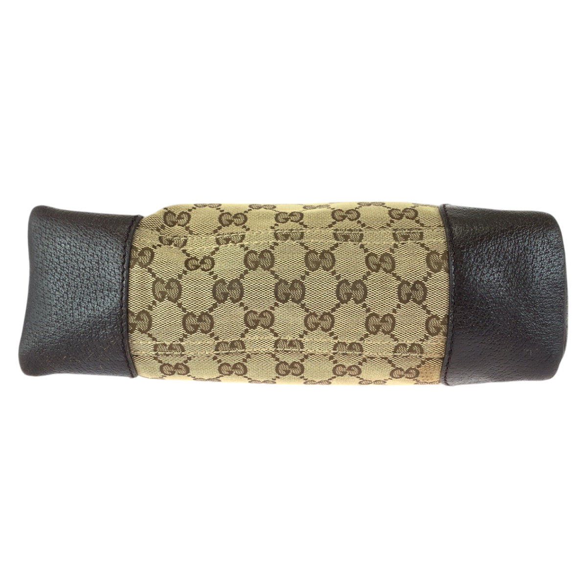 12267
GUCCI グッチ ブラウン ベージュ シルバー金具 GGキャンバス 114273 斜め掛け ショルダーバッグ メッセンジャーバッグ  レディース