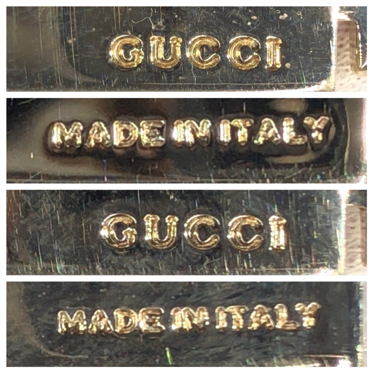 12899
 GUCCI Gucci Gold Metal Key Holder Key Ring Detachable Women's