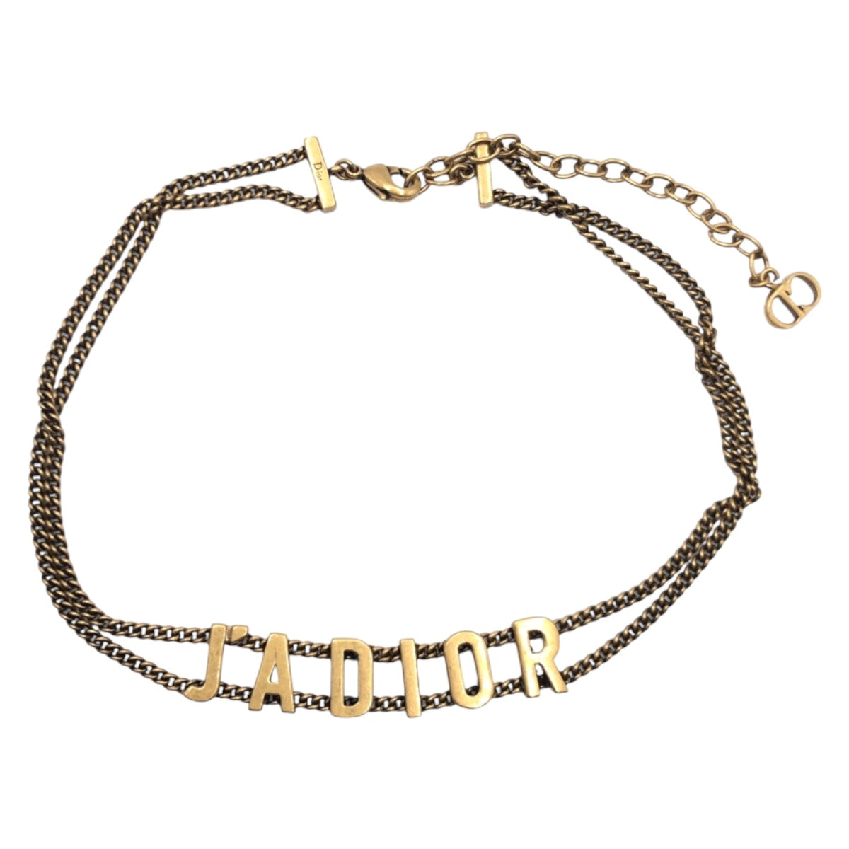 12903
Dior ディオール J'A DIOR ゴールド メタル ネックレス チョーカー  レディース