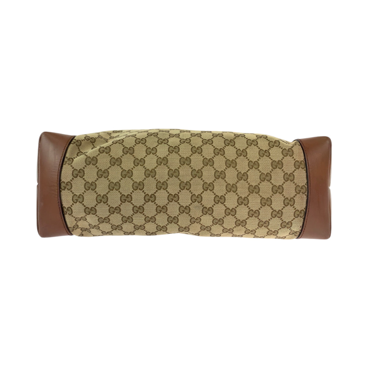 GUCCI グッチ ブラウン シルバー金具 GGキャンバス 308928 トートバッグ ショルダーバッグ  レディース