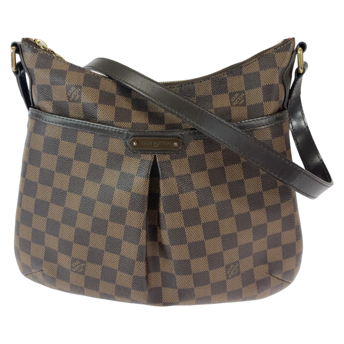 LOUIS VUITTON ルイヴィトン ダミエ ブルームズベリPM ブラウン ゴールド金具 PVC N42251 斜め掛け ショルダーバッグ  レディース