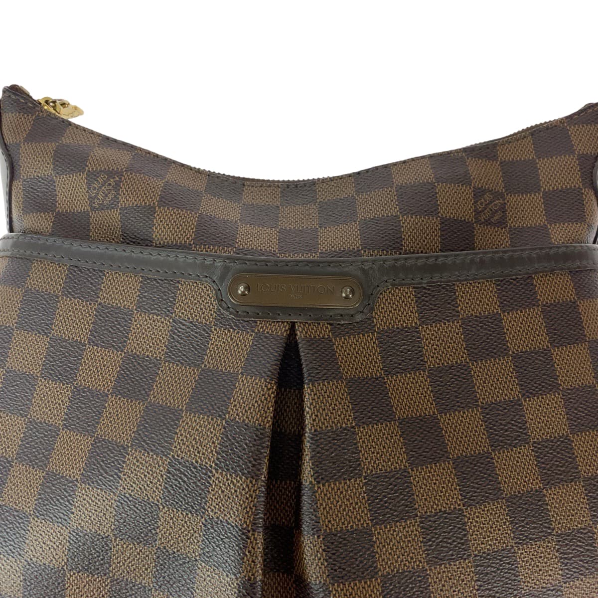 LOUIS VUITTON ルイヴィトン ダミエ ブルームズベリPM ブラウン ゴールド金具 PVC N42251 斜め掛け ショルダーバッグ  レディース