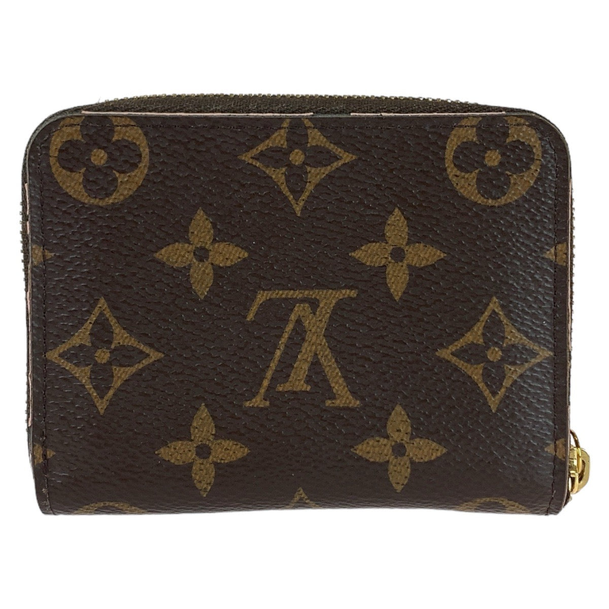 LOUIS VUITTON ルイヴィトン モノグラム ブルーミングフラワー ジッピーコインパース ブラウン ゴールド金具 PVC M68332 コインケース 小銭入れ  レディース