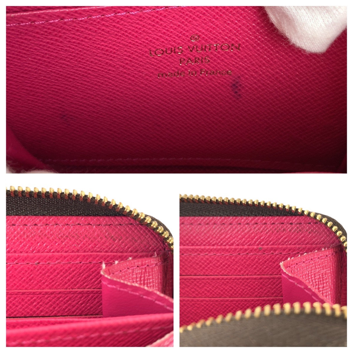 LOUIS VUITTON ルイヴィトン モノグラム ブルーミングフラワー ジッピーコインパース ブラウン ゴールド金具 PVC M68332 コインケース 小銭入れ  レディース