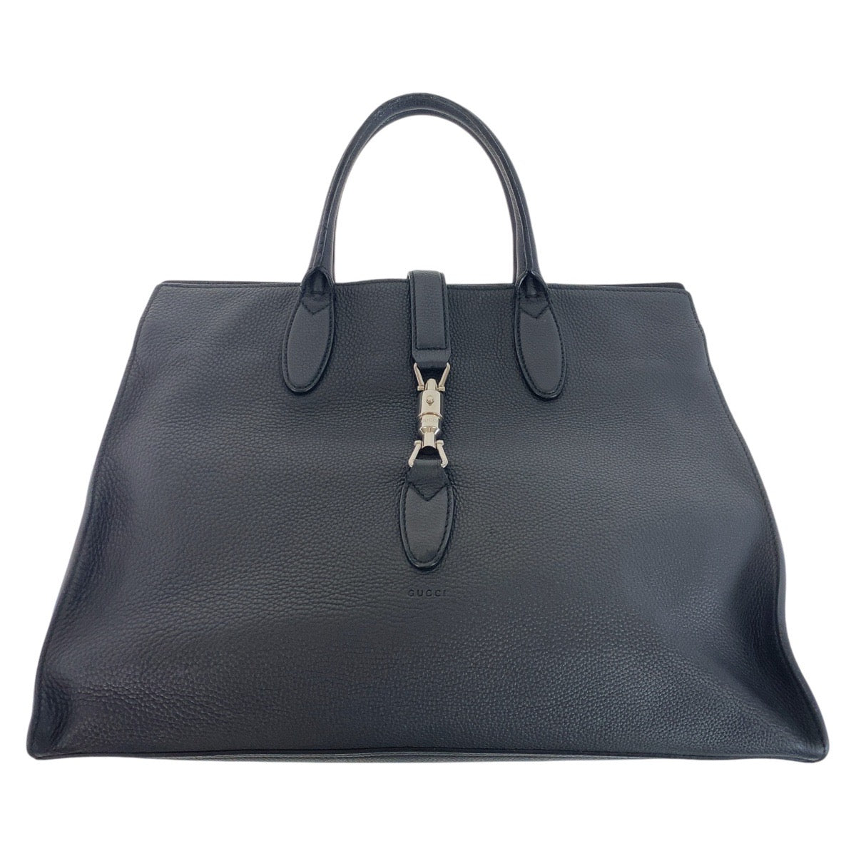 GUCCI グッチ ニュージャッキー ブラック 黒 シルバー金具 レザー 362970 トートバッグ ショルダーバッグ  レディース
