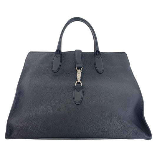 GUCCI グッチ ニュージャッキー ブラック 黒 シルバー金具 レザー 362970 トートバッグ ショルダーバッグ  レディース