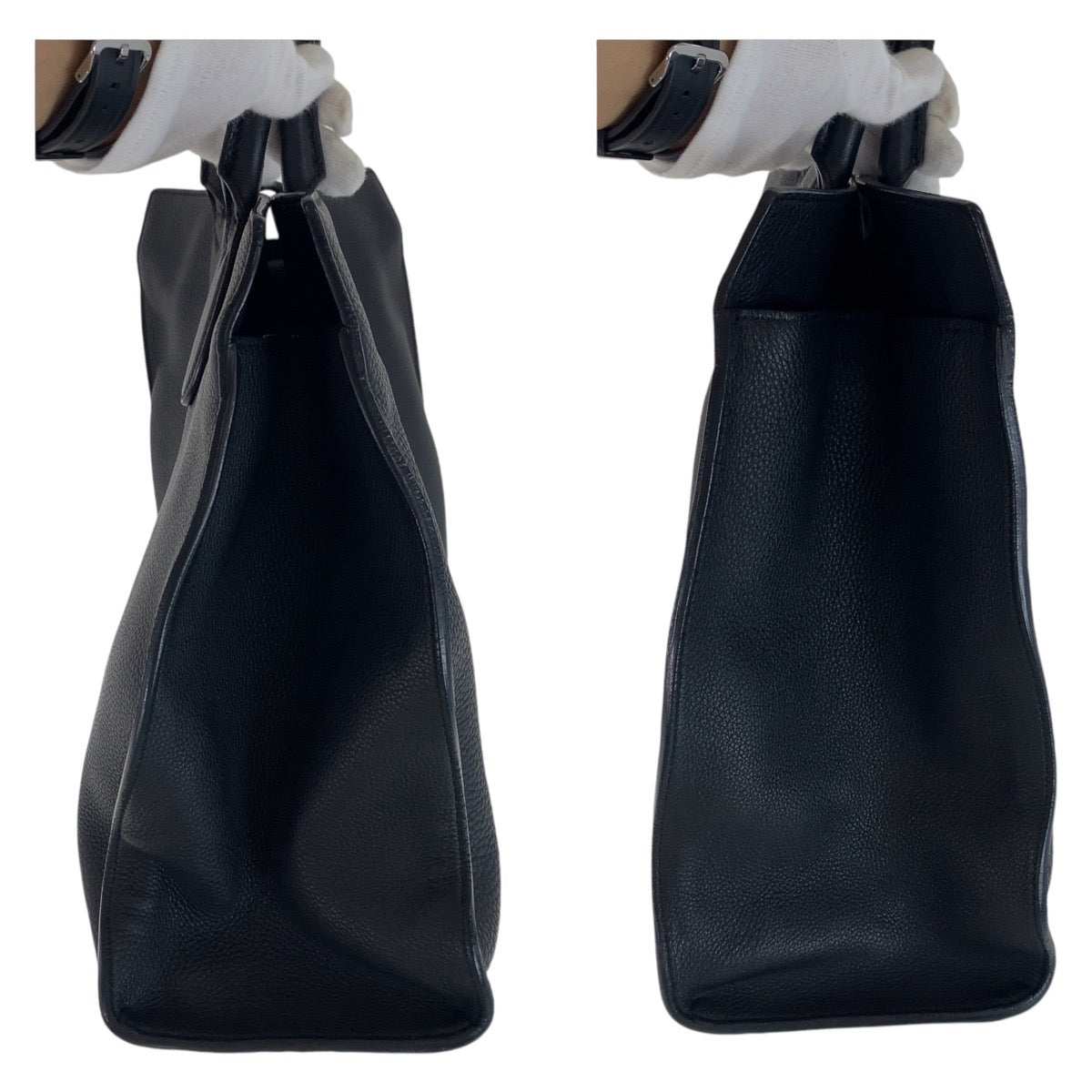 GUCCI グッチ ニュージャッキー ブラック 黒 シルバー金具 レザー 362970 トートバッグ ショルダーバッグ  レディース