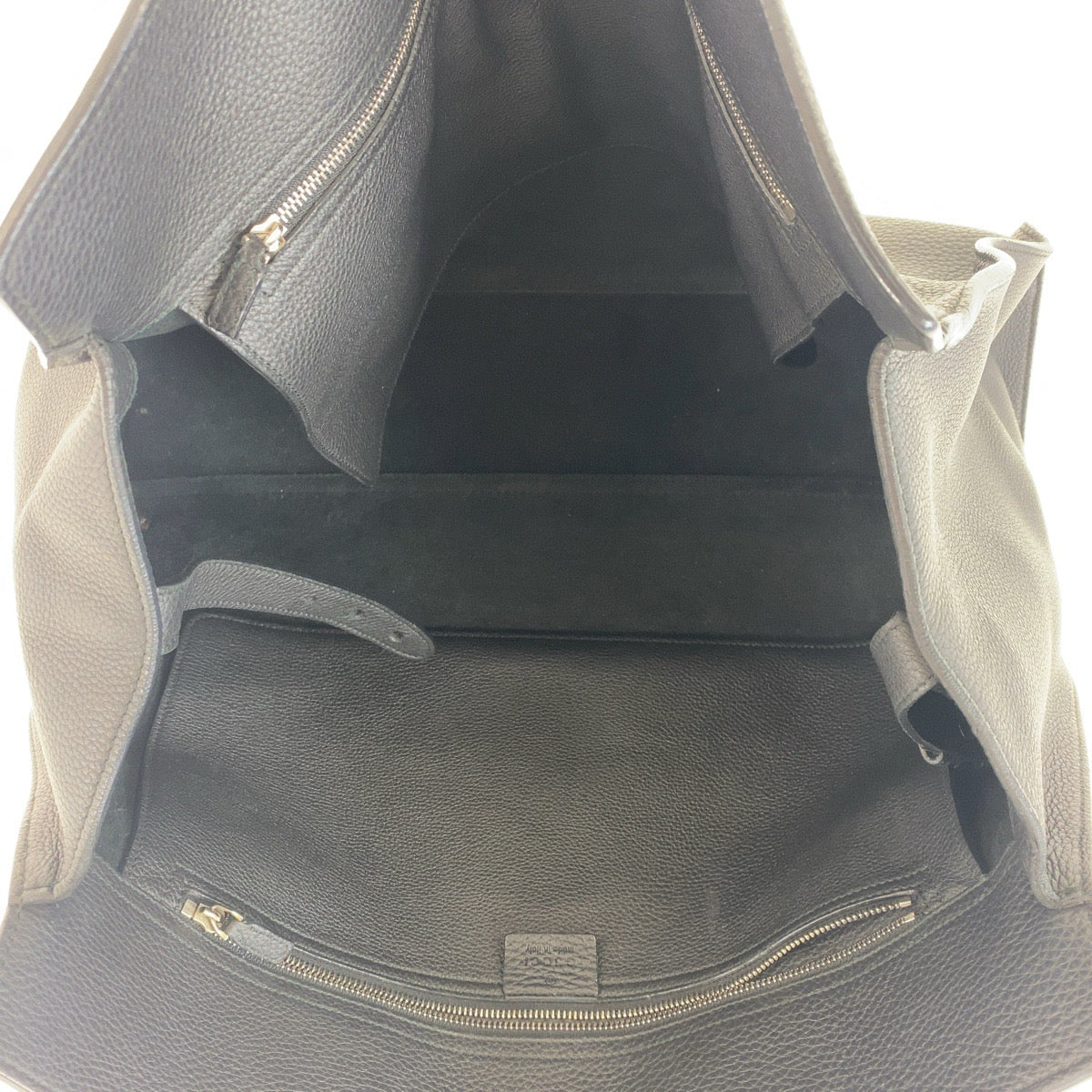GUCCI グッチ ニュージャッキー ブラック 黒 シルバー金具 レザー 362970 トートバッグ ショルダーバッグ  レディース