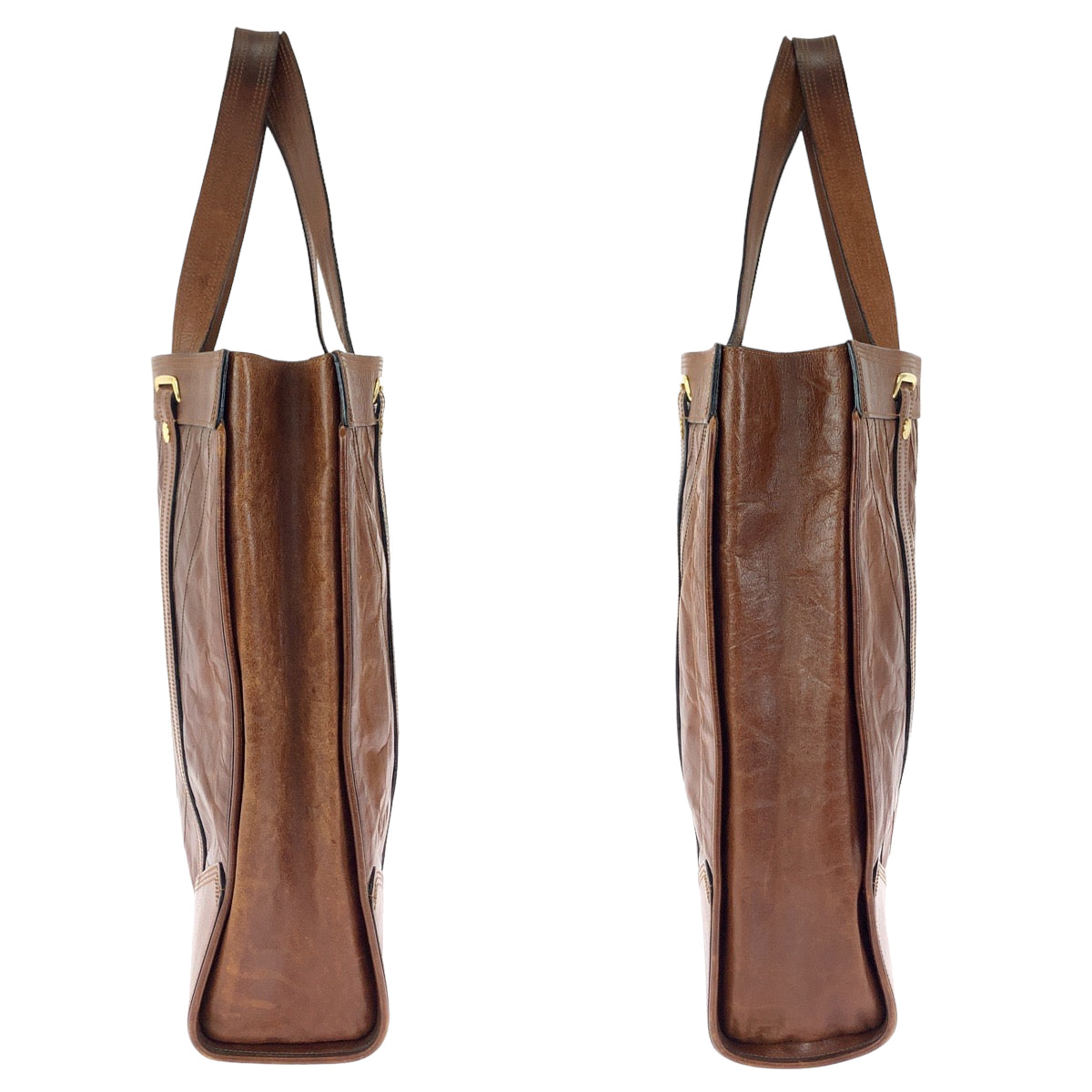 12246
LOUIS VUITTON ルイヴィトン キュイールソアナ サック プラ ブラウン ゴールド金具 レザー M95361 トートバッグ ハンドバッグ  レディース
