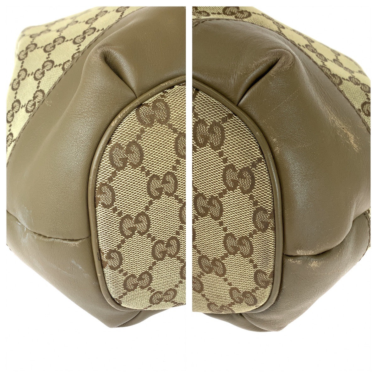 12238
GUCCI グッチ スーキー ブラウン ゴールド金具 GGキャンバス 285730 トートバッグ ショルダーバッグ ハンドバッグ  レディース