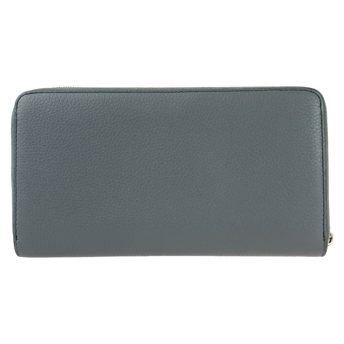 112219
CELINE セリーヌ エッセンシャルズ グレー ブルーグレー ゴールド金具 レザー 長財布 ロングウォレット  レディース