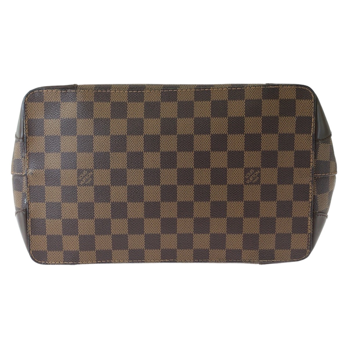 LOUIS VUITTON ルイヴィトン ダミエ エベヌ ハムステッドPM ブラウン ゴールド金具 PVC N51205 トートバッグ ハンドバッグ ショルダーバッグ  レディース