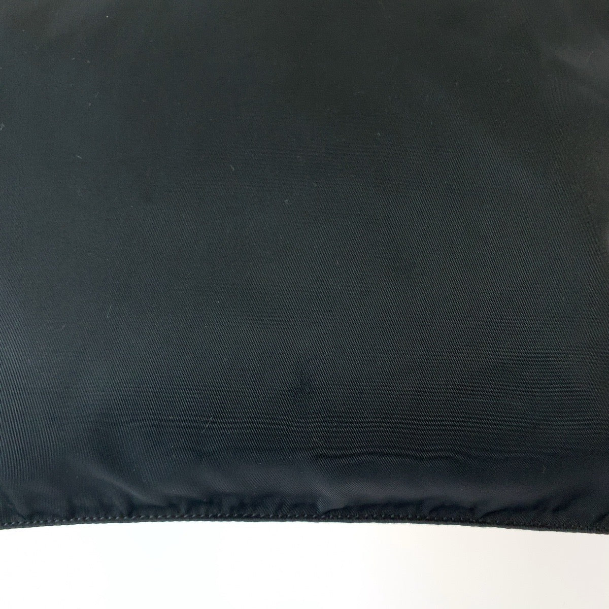 PRADA Tessuto Triangle Logo Plate Unisex Black Silver Hardware Nylon VA0053 Shoulder Bag Crossbody Women's