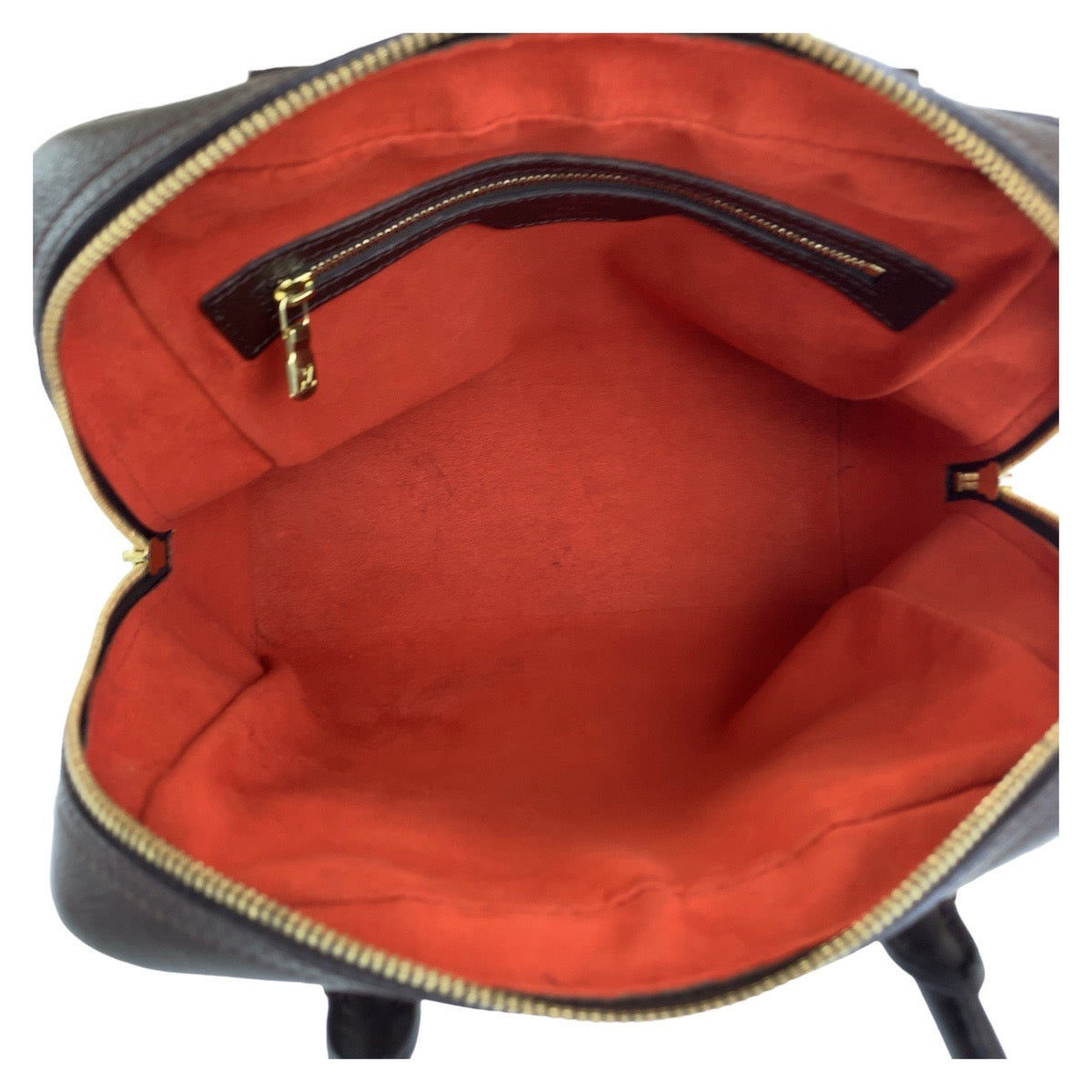 12212
LOUIS VUITTON ルイヴィトン ダミエ ブレラ ブラウン ゴールド金具 PVC / レザー N51150 ハンドバッグ  レディース