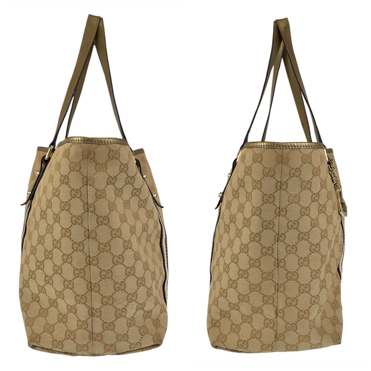 12201
GUCCI グッチ シェリーライン GGキャンバス 139260 トートバッグ ショルダーバッグ  レディース