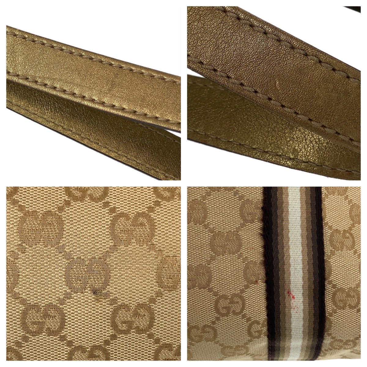 12201
GUCCI グッチ シェリーライン GGキャンバス 139260 トートバッグ ショルダーバッグ  レディース