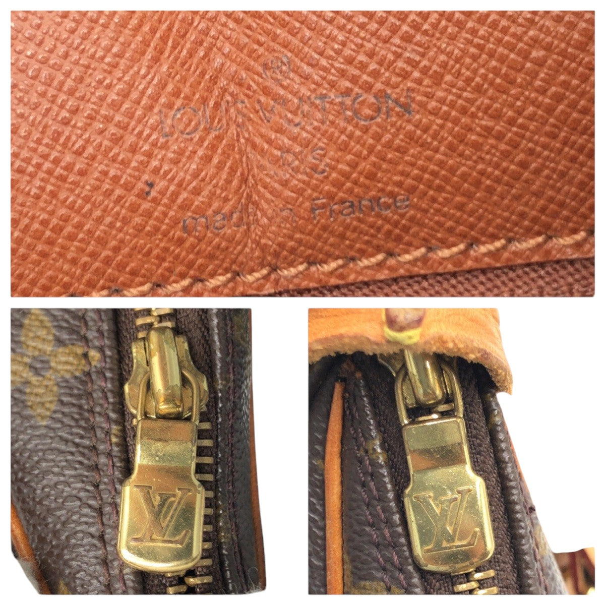 LOUIS VUITTON ルイヴィトン モノグラム ブローニュ ブラウン PVC M51260 ショルダーバッグ レディース AB64
