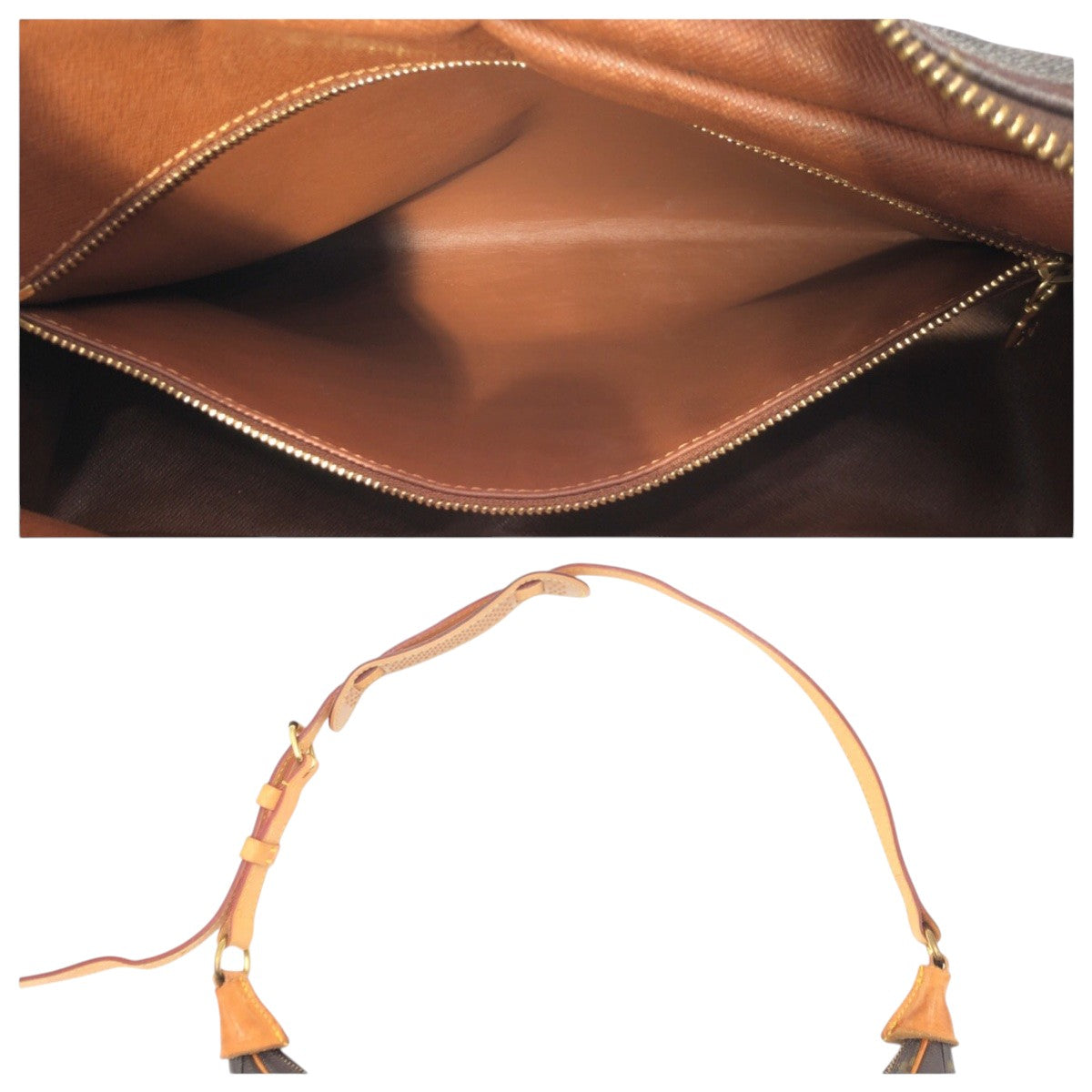 LOUIS VUITTON ルイヴィトン モノグラム ブローニュ ブラウン PVC M51260 ショルダーバッグ レディース AB64