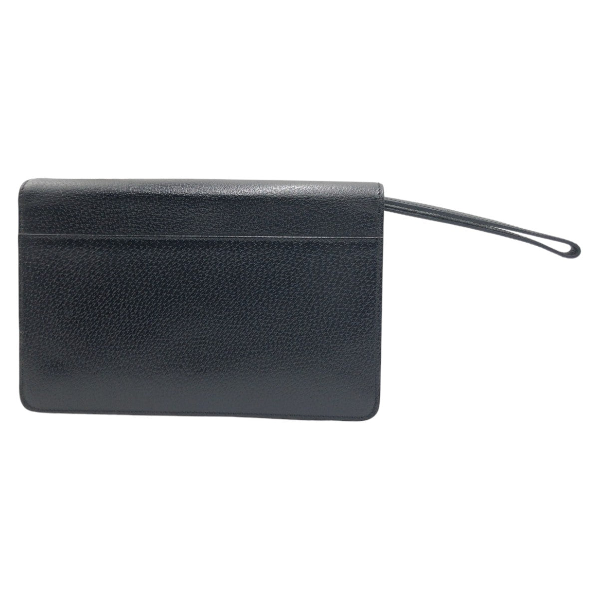 12913
Salvatore Ferragamo サルヴァトーレフェラガモ ブラック ゴールド金具 レザー クラッチバッグ セカンドバッグ  メンズ