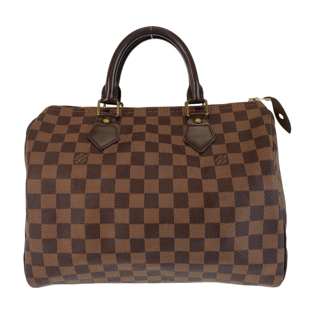 12914
LOUIS VUITTON ルイヴィトン ダミエ スピーディ30 ブラウン PVC N41531 ハンドバッグ ボストンバッグ  レディース