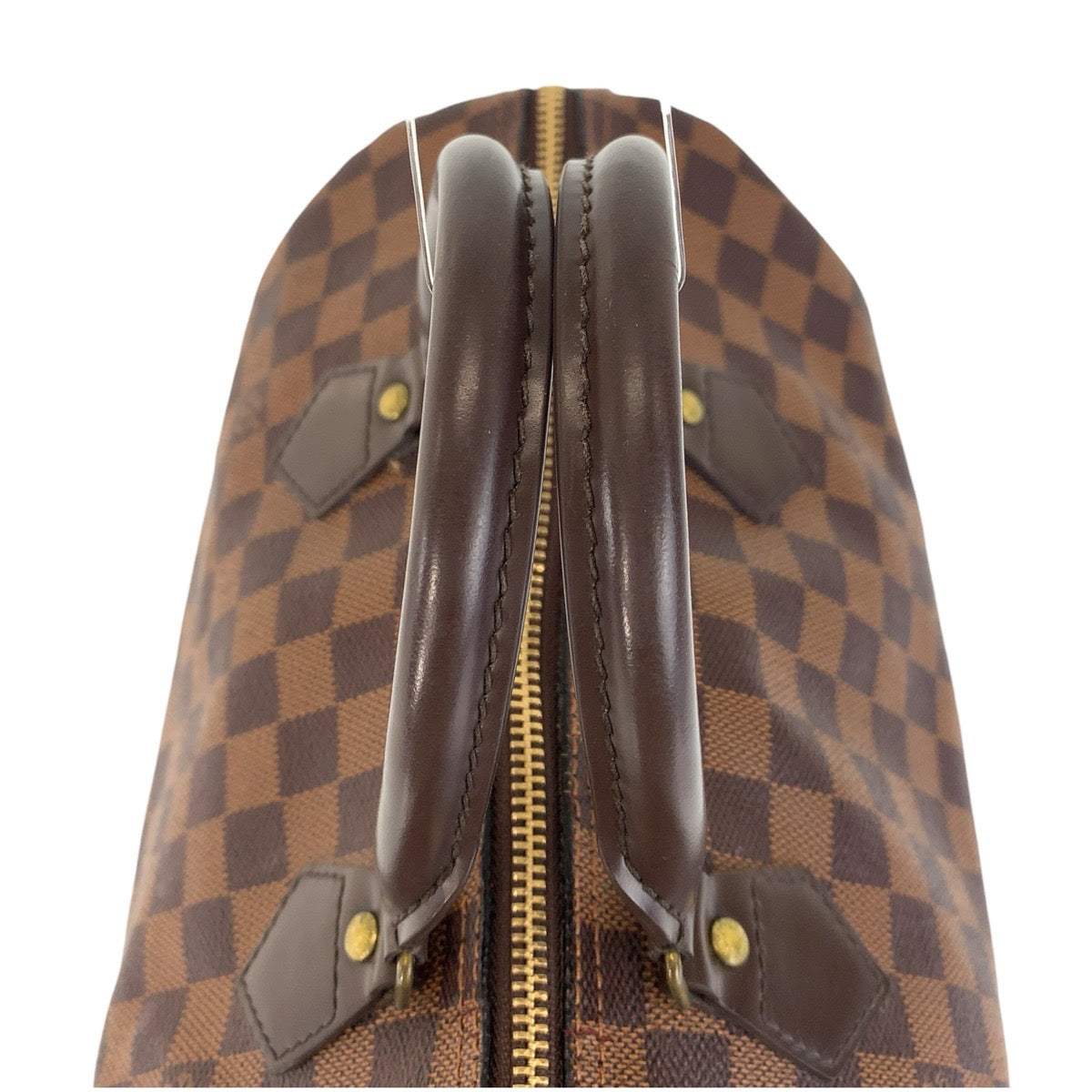 12914
LOUIS VUITTON ルイヴィトン ダミエ スピーディ30 ブラウン PVC N41531 ハンドバッグ ボストンバッグ  レディース