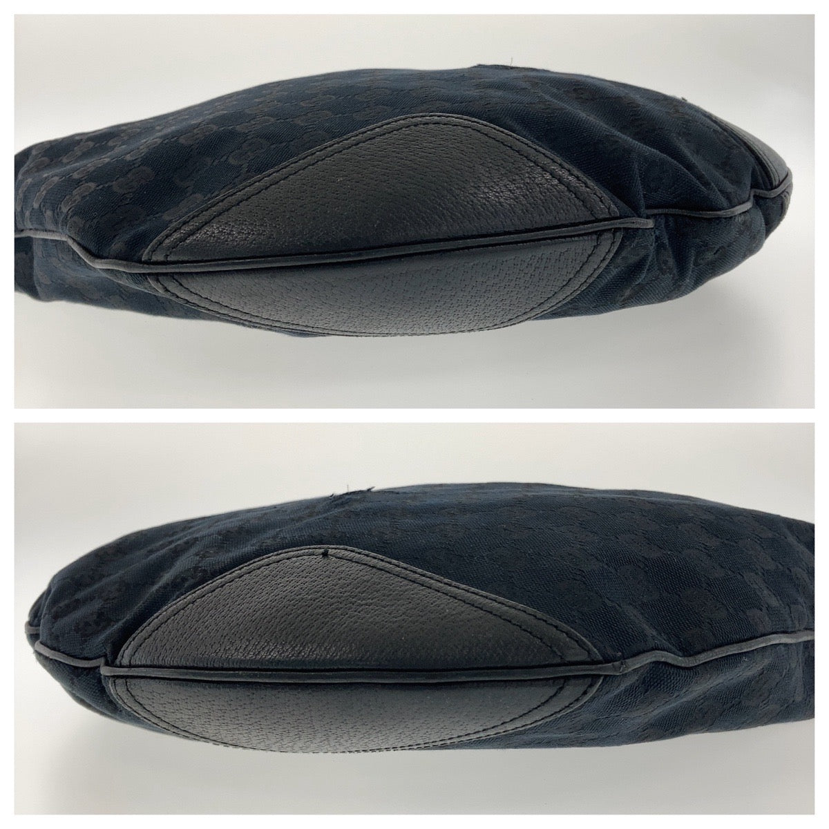 12188
GUCCI グッチ シェリーライン プリンシー ブラック シルバー金具 ゴールド金具 GGキャンバス / レザー 162882 ホーボー ショルダーバッグ  レディース