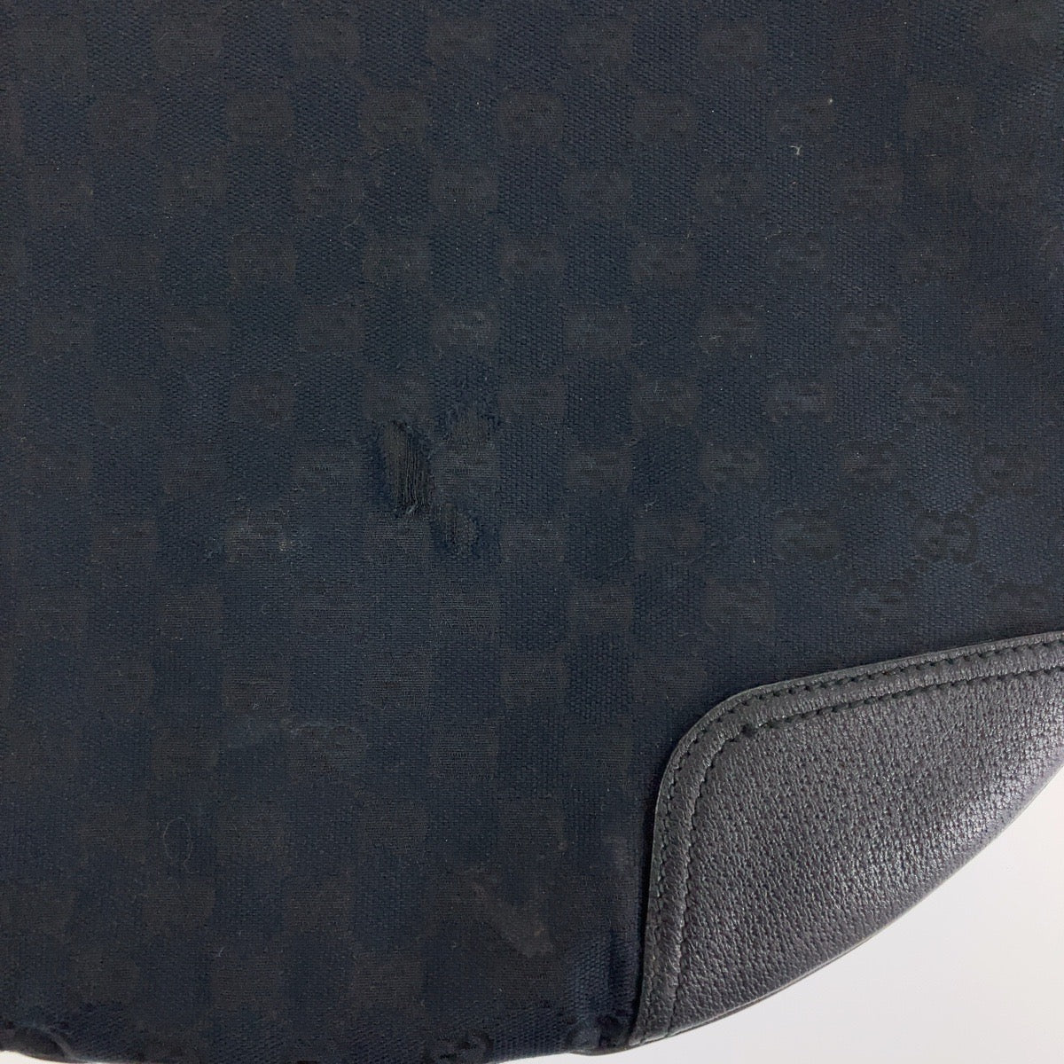 12188
GUCCI グッチ シェリーライン プリンシー ブラック シルバー金具 ゴールド金具 GGキャンバス / レザー 162882 ホーボー ショルダーバッグ  レディース
