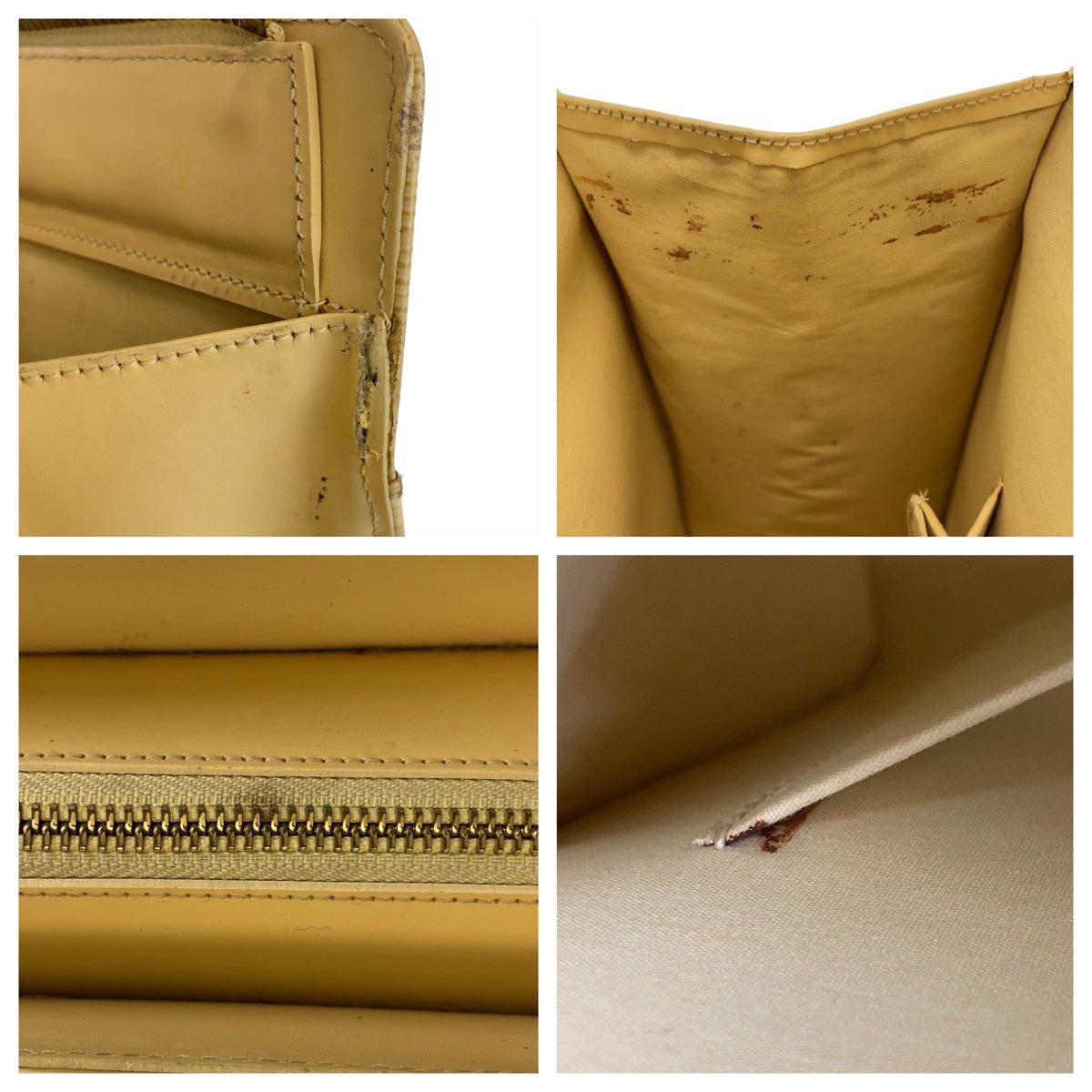 17967
LOUIS VUITTON ルイヴィトン エピ クロワゼットGM バニラ イエロー ゴールド金具 エピレザー M5250A トートバッグ ショルダーバッグ  レディース AB33