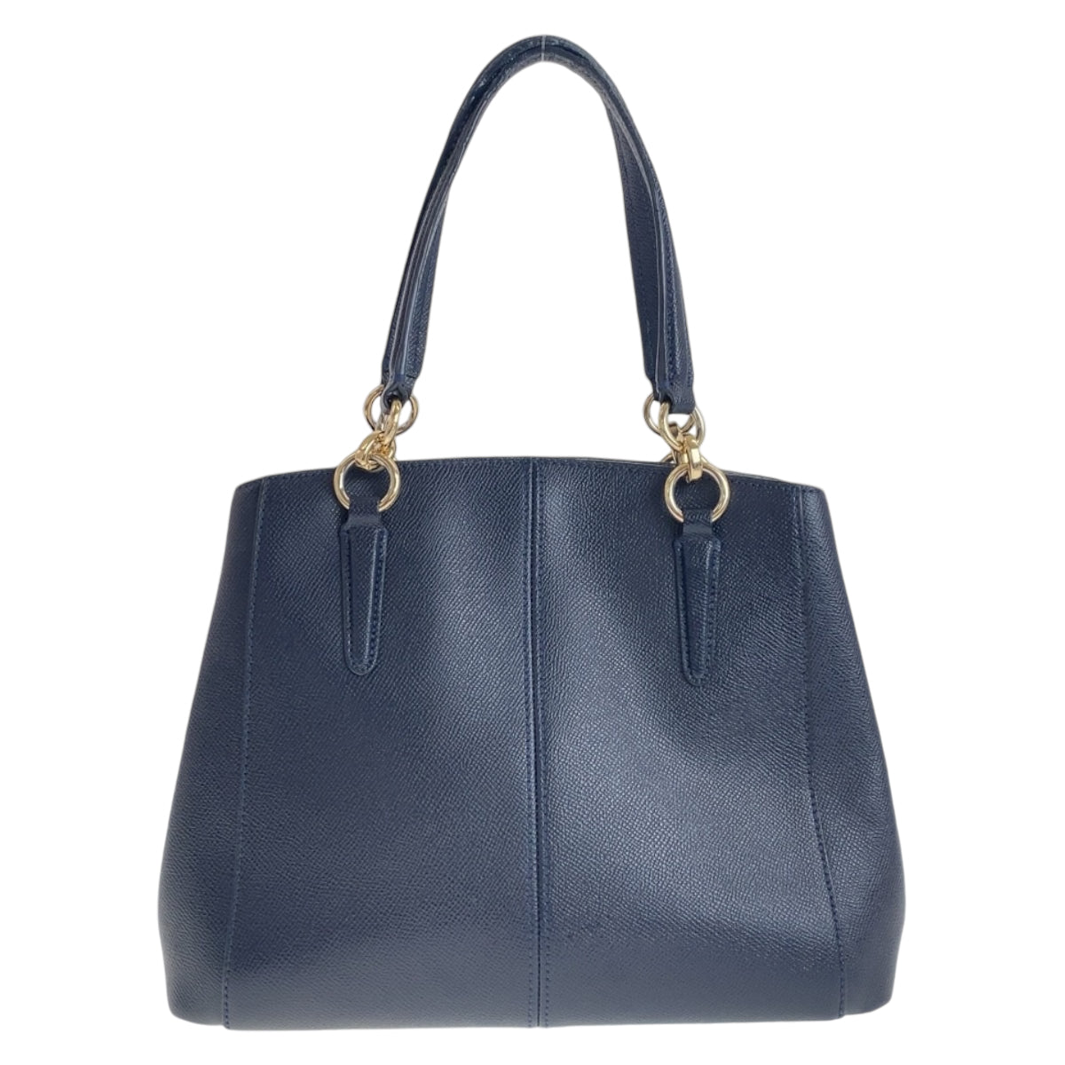 12160
COACH コーチ ミネッタ ネイビー ゴールド金具 PVC B57847 トートバッグ ショルダーバッグ ハンドバッグ 2way 斜め掛け可能  レディース