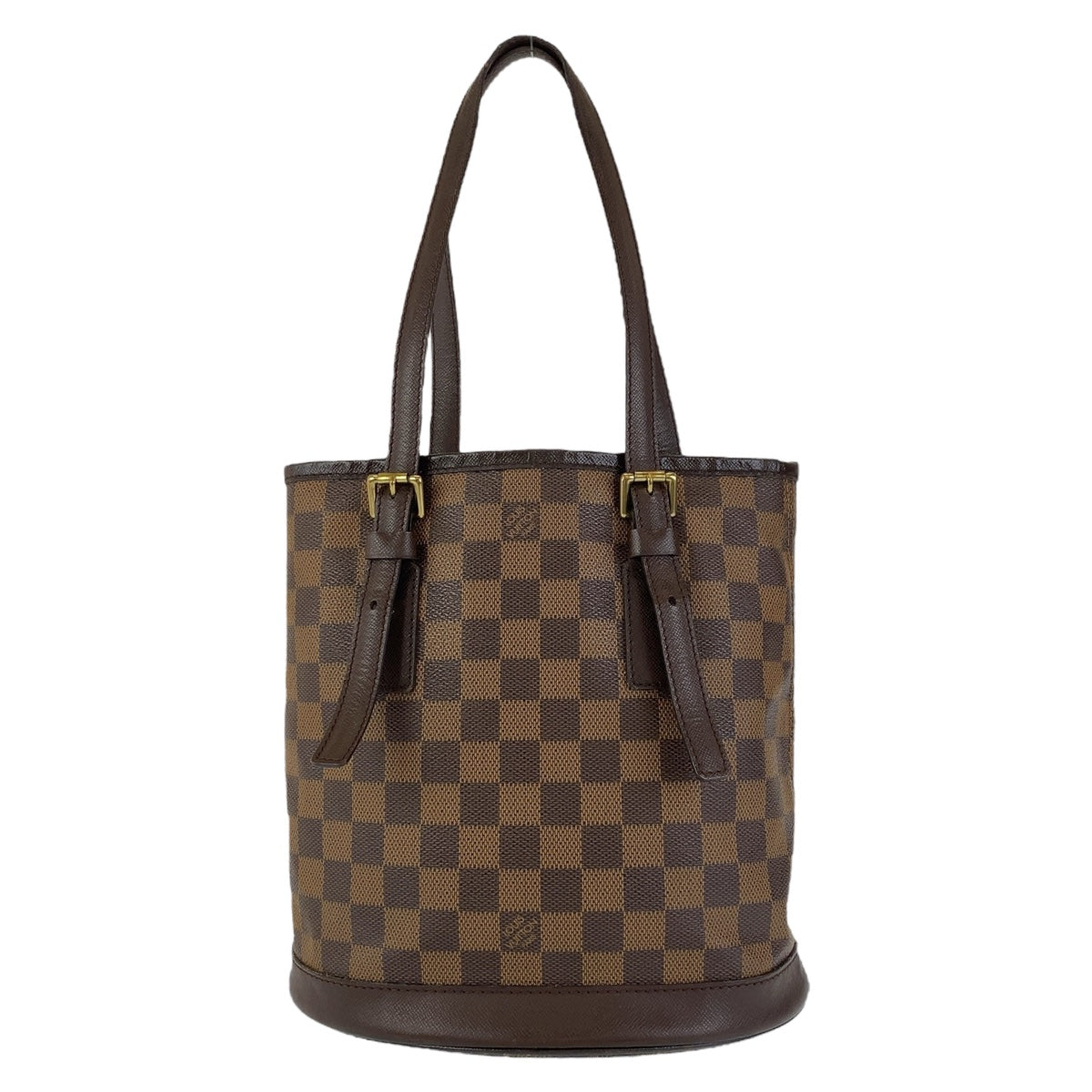 12156
LOUIS VUITTON ルイヴィトン ダミエ マレ ブラウン ゴールド金具 PVC N42240 ハンドバッグ トートバッグ ショルダーバッグ  レディース