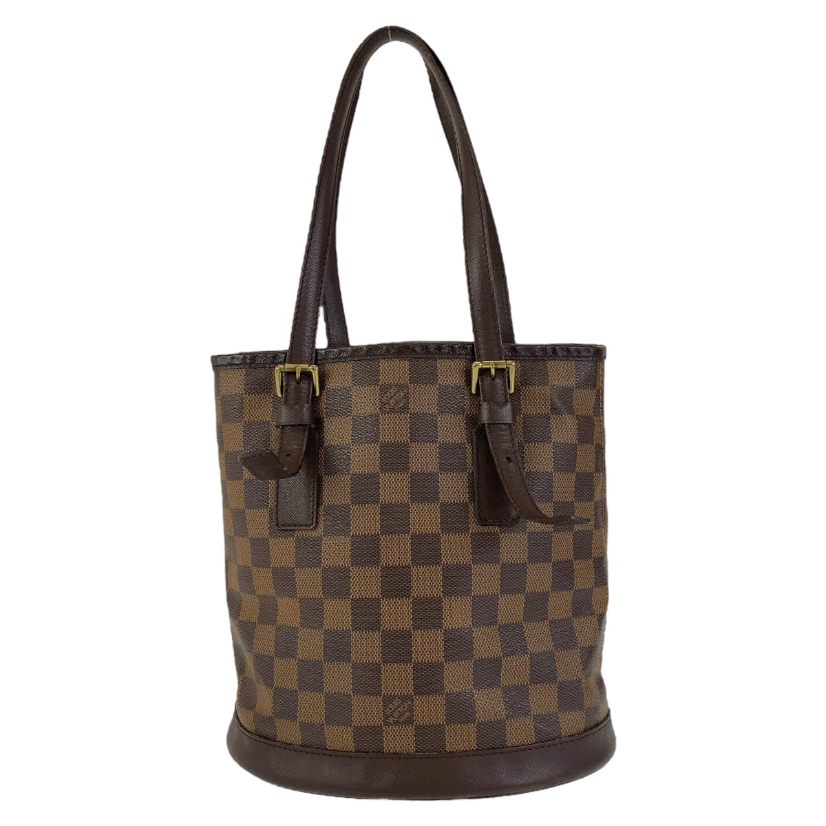 12156
LOUIS VUITTON ルイヴィトン ダミエ マレ ブラウン ゴールド金具 PVC N42240 ハンドバッグ トートバッグ ショルダーバッグ  レディース