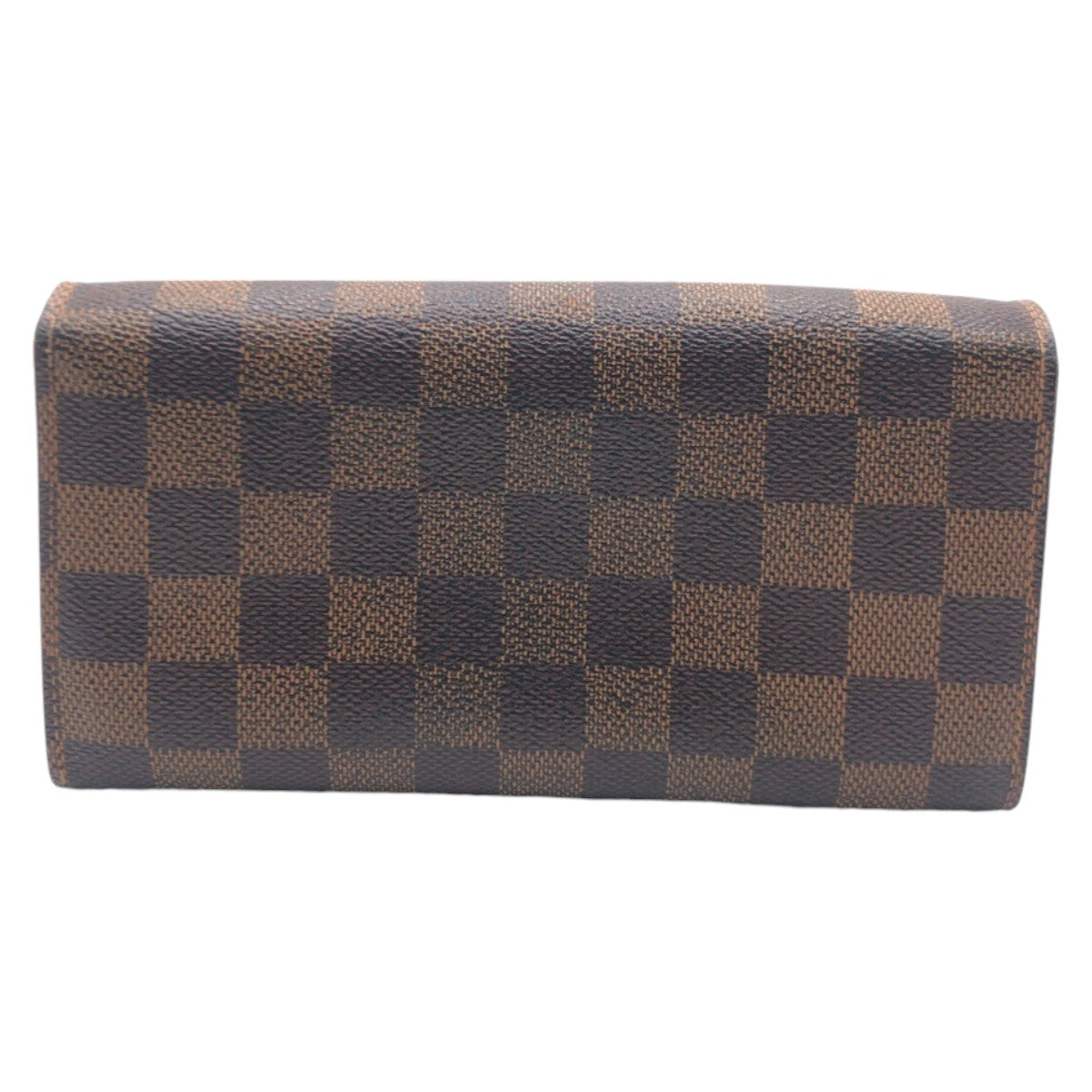 12813
LOUIS VUITTON ルイヴィトン ダミエ ポルトフォイユ サラ ブラウン ゴールド金具 PVC N61734 長財布 ロングウォレット  レディース