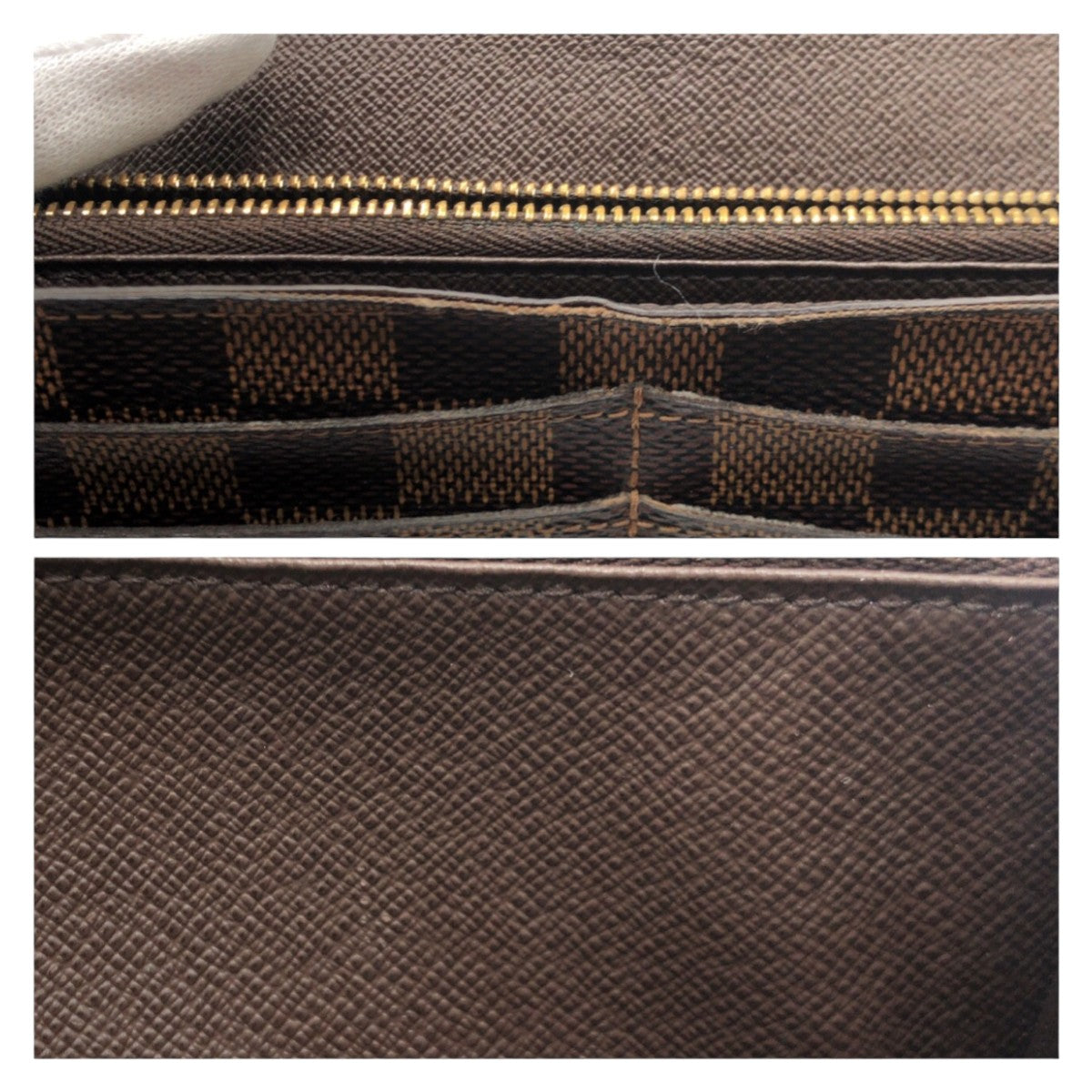 12813
LOUIS VUITTON ルイヴィトン ダミエ ポルトフォイユ サラ ブラウン ゴールド金具 PVC N61734 長財布 ロングウォレット  レディース