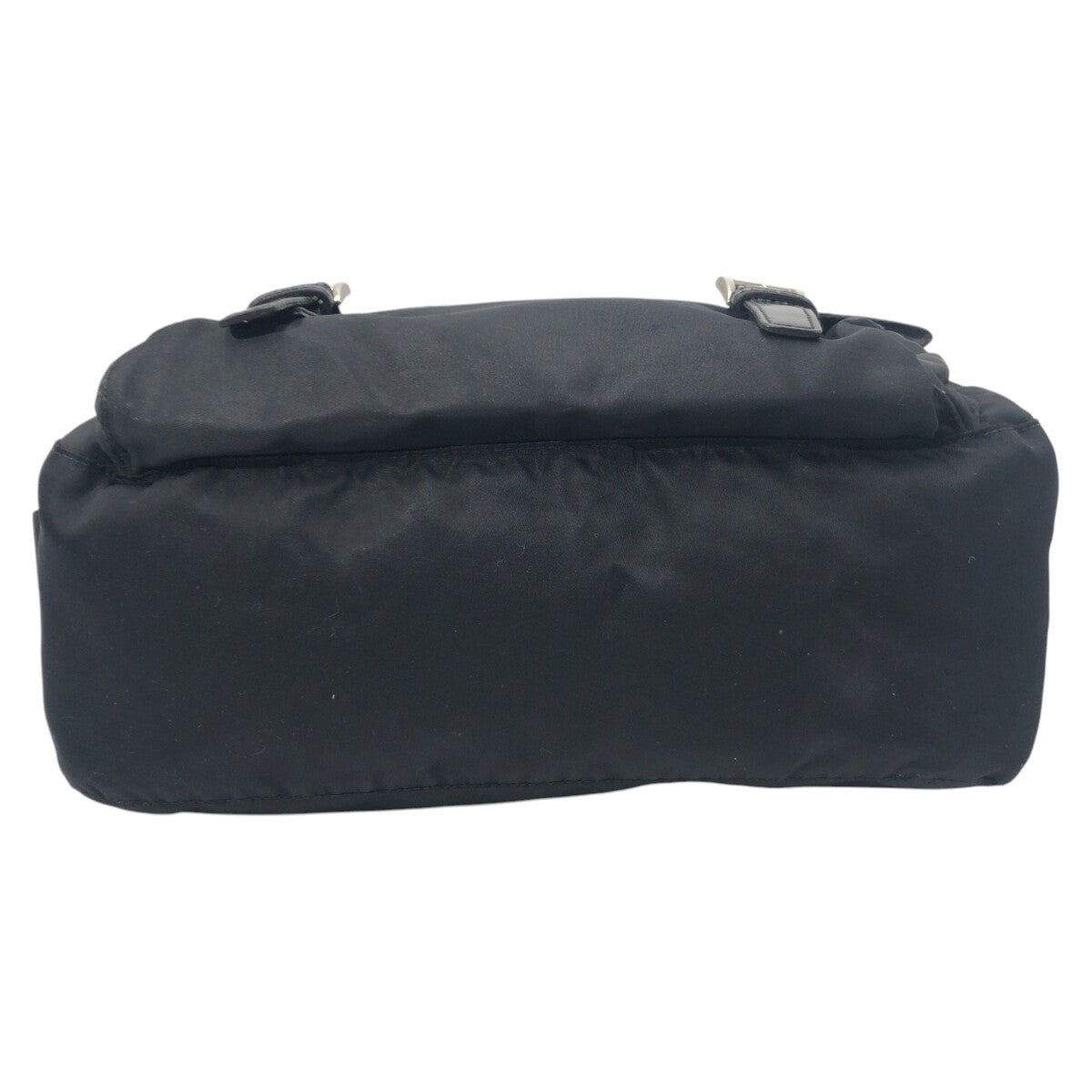 PRADA Prada Tessuto Triangle Logo Black Nylon Shoulder Bag Messenger Bag Men's