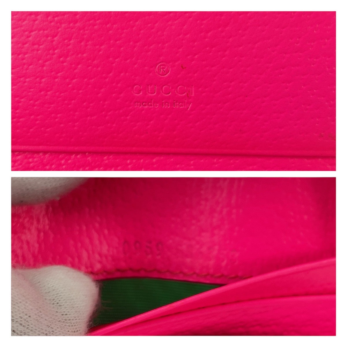 112135
GUCCI グッチ フローラ ズゥミ ピンク ショッキングピンク ゴールド金具 PVC 0959 536353 折財布 コンパクトウォレット  レディース