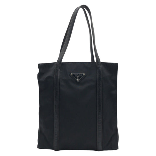 12919
PRADA プラダ テスート 三角ロゴ ブラック 黒 ナイロン トートバッグ ハンドバッグ  レディース