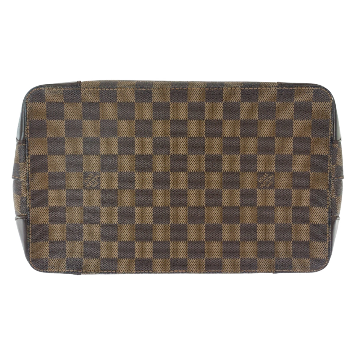 LOUIS VUITTON ルイヴィトン ダミエ ハムステッドPM ブラウン ゴールド金具 PVC N51205 トートバッグ ショルダーバッグ ハンドバッグ  レディース