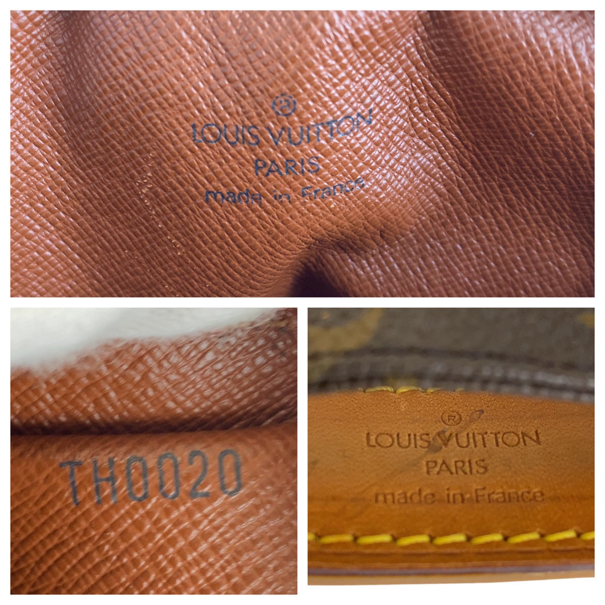 112119
LOUIS VUITTON ルイヴィトン モノグラム アマゾン ブラウン ゴールド金具 PVC / レザー M45236 斜め掛け ショルダーバッグ ポシェット  レディース