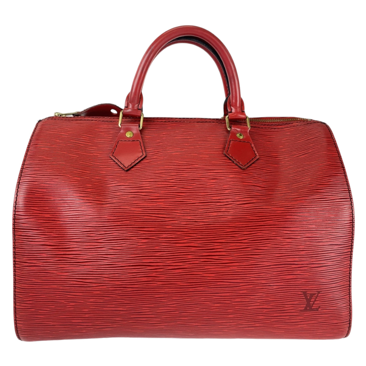 12112
LOUIS VUITTON ルイヴィトン エピ スピーディ 30 カスティリアンレッド ゴールド金具 レザー M43007 ハンドバッグ ミニボストンバッグ  レディース